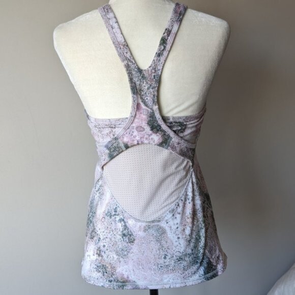 Lululemon Crossback Tank Top - Sugar Crush Multi - Picture 5 of 6